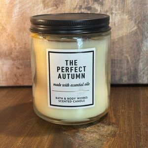 Bath & Body Works Cream Candle The Perfect Autumn